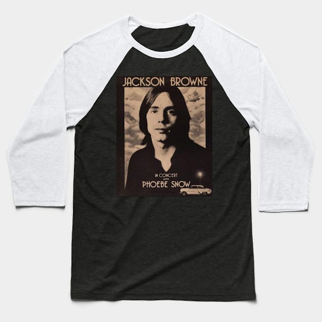 JACKSON BROWNE MERCH VTG Baseball T-Shirt by LORRDVINTAGE